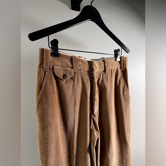 VINTAGE CORNER: Brown Corduroy Blazer and Pants Set - Picture 5 of 11